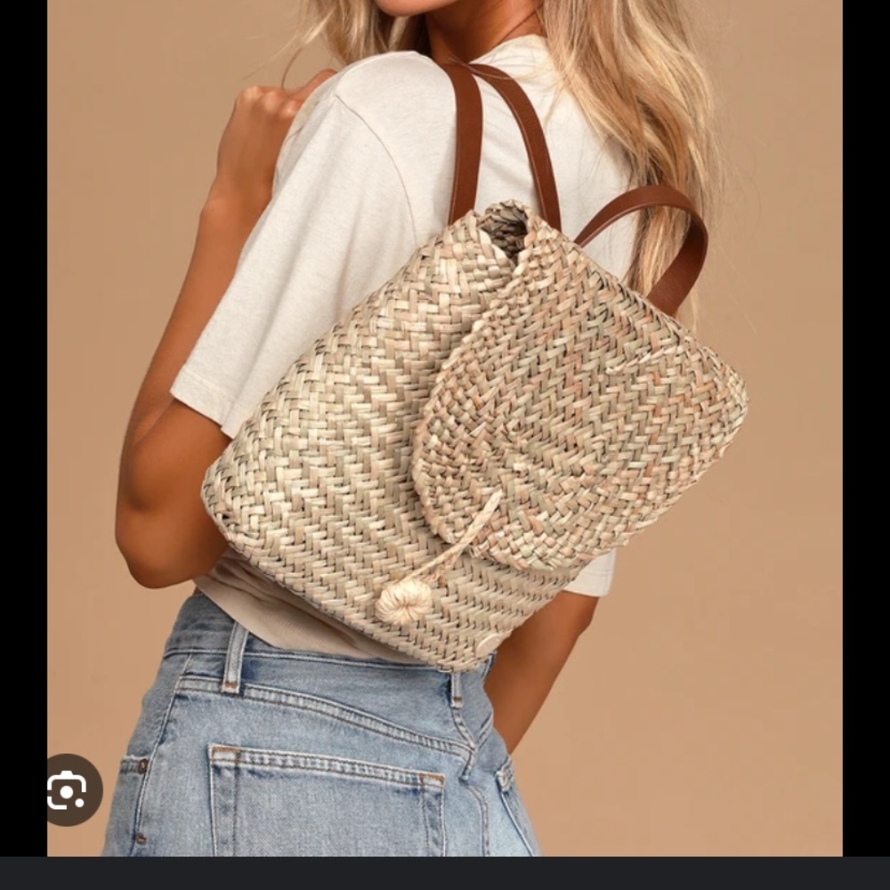 Billabong straw backpack